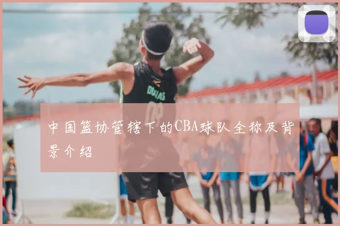 中国篮协管辖下的CBA球队全称及背景介绍